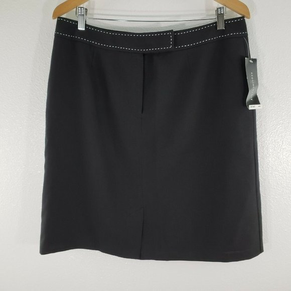 Requirements‎ Womens Skirt plus size 16  black Stra - Picture 7 of 7